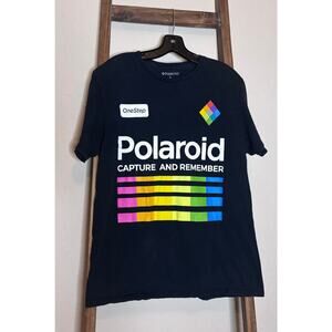 Polaroid Tee Official Black Size L